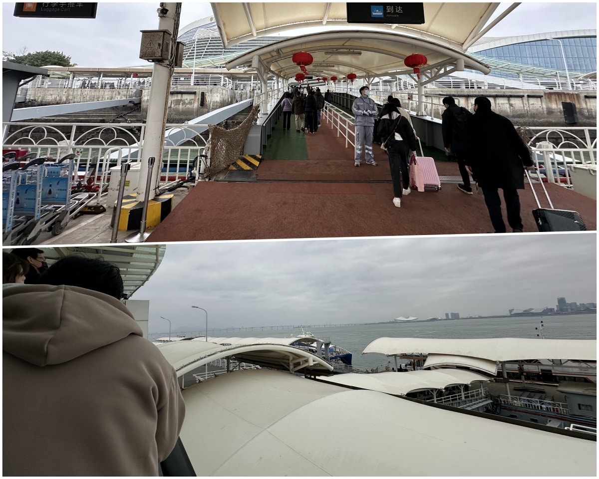 水頭碼頭小三通搭船體驗